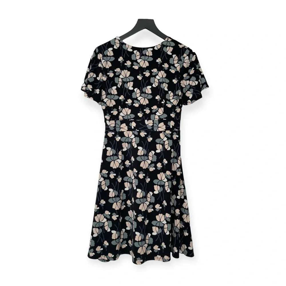 Ann Taylor Factory Petites faux wrap dress